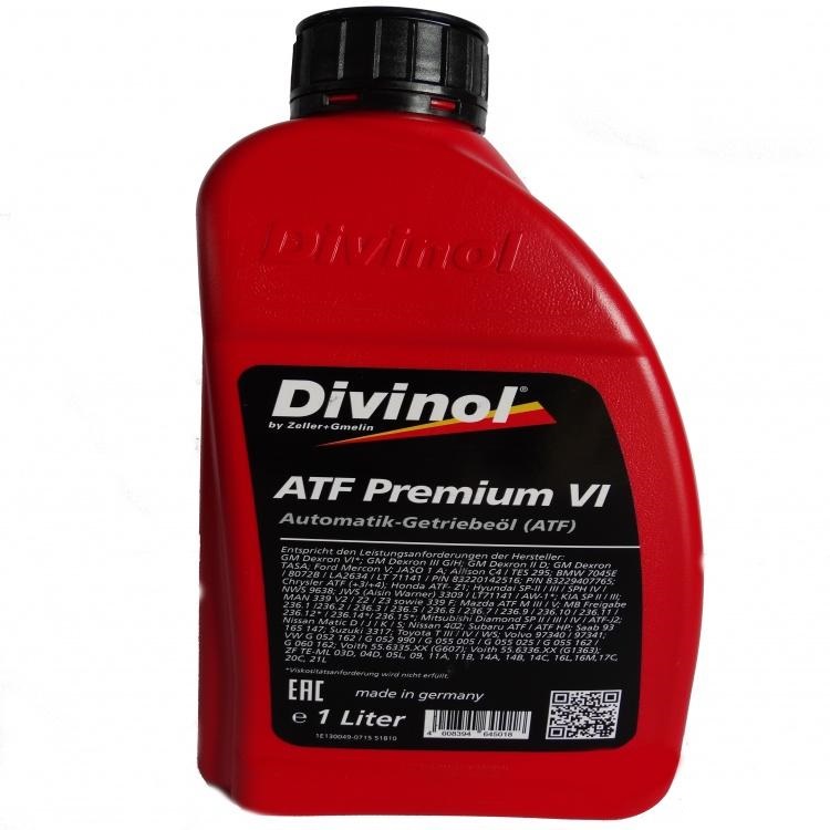 Atf в спб. Divinol_ATF_Premium_vi. Дивинол АТФ. 23980p001 Divinol. Жидкость для АКПП.